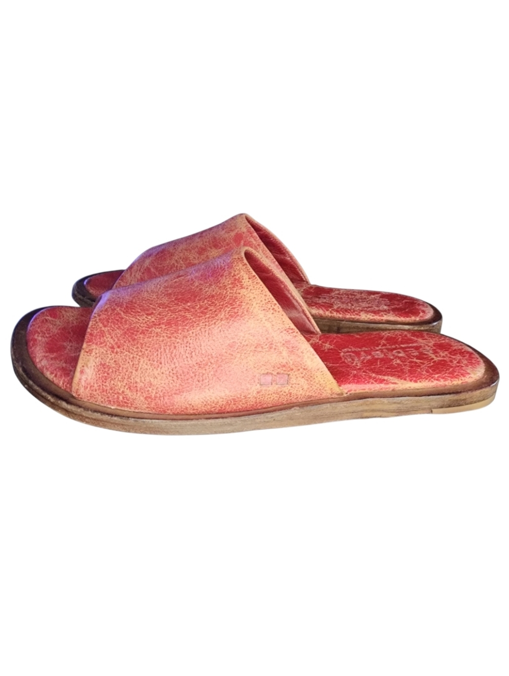 Bed Stu Kate Leather Slide Sandals, Womens 8.5 - Picture 3 of 11